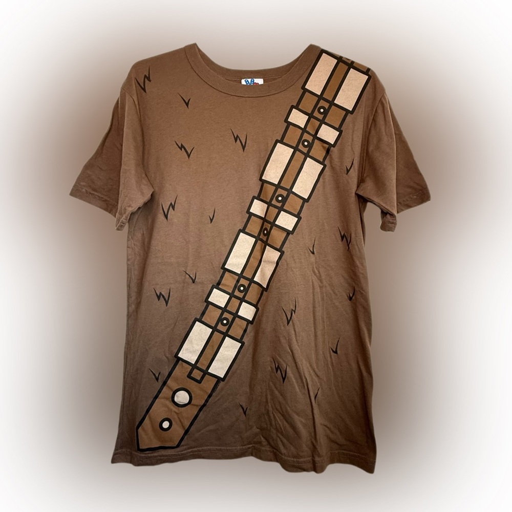 Junk Food X Star Wars Chewbacca Adult Cosplay T-Shirt Size Large